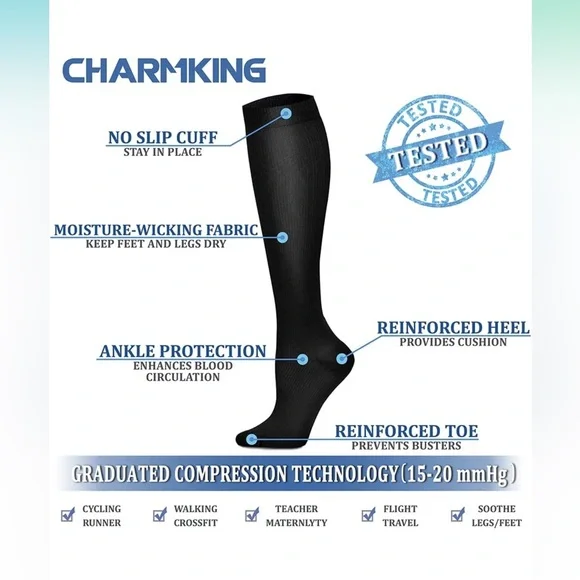 NEW! • Compression Socks | Unisex - Picture 4 of 5